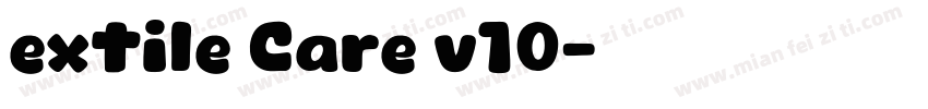 extile Care v10字体转换